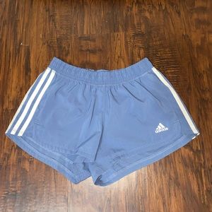 Blue and White Adidas Shorts size XS/S